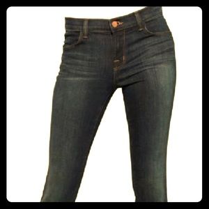 Jbrand dark blue jeans